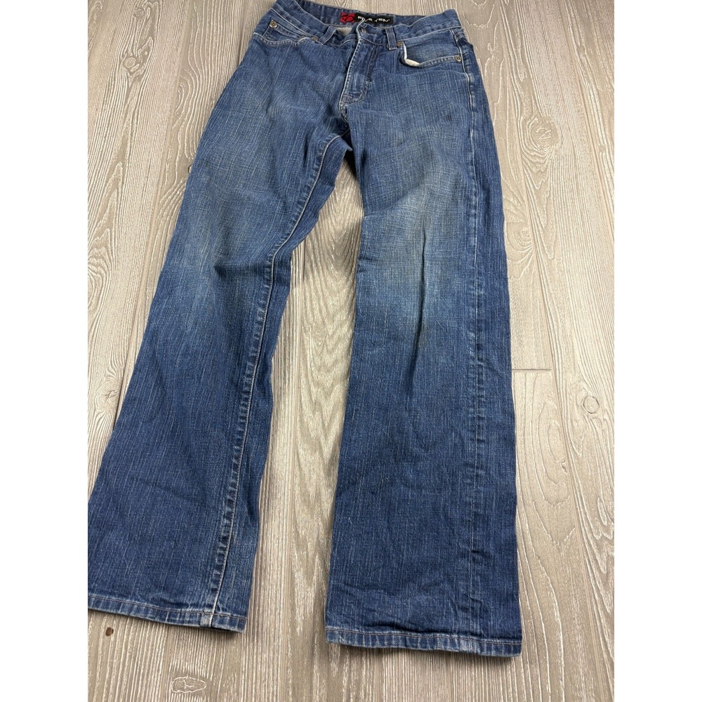 Five-Ten Womens Jeans Straight Leg Size 29 Inseam 30 Dark Wash Blue Denim